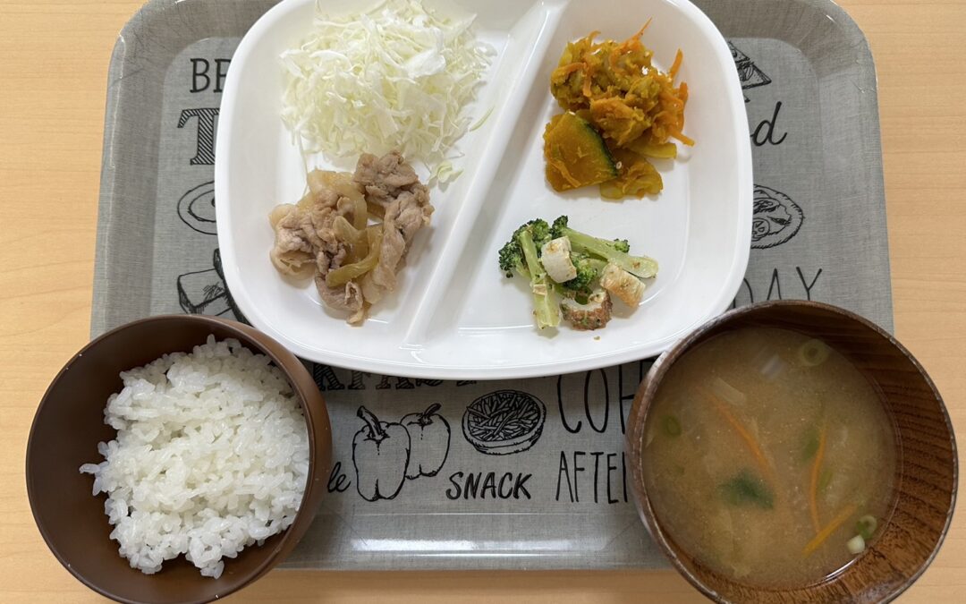 今日の給食