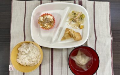今日の給食