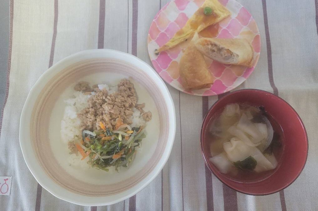 今日の給食