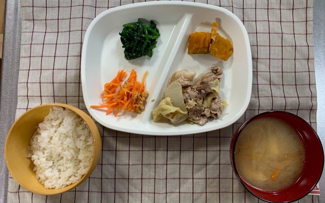 今日の給食