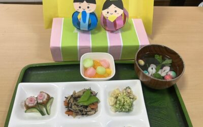 今日の給食３月3日　ひな祭り