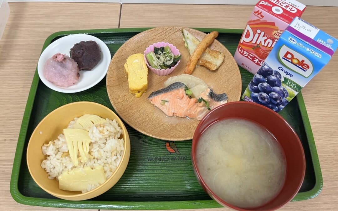 今日の給食3月１８日